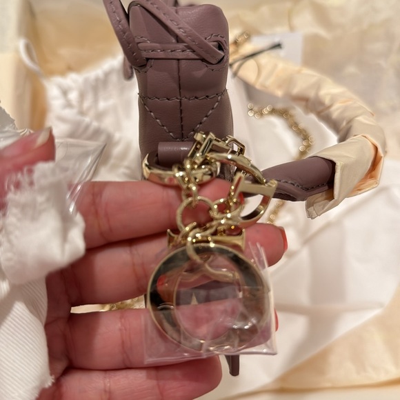 Lady Dior Pouch Lambskin Pink Peony very rare - Picture 10 of 13